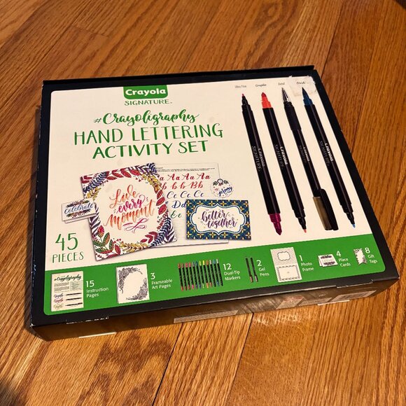 Hand Lettering Set - Picture 1 of 2